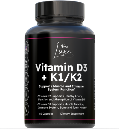 Immunity Bundle: Magnesium + Vitamin D3/K1/K2