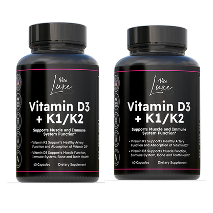 Vitamin D3 + K1/K2