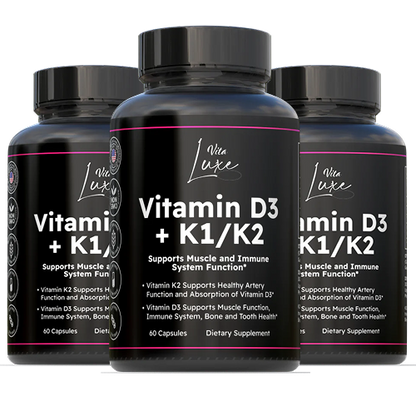 Vitamin D3 + K1/K2