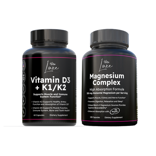 Immunity Bundle: Magnesium + Vitamin D3/K1/K2